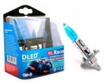  DLED Газонаполненная автомобильная лампа H1 DLED Серия "Racer" 4300K (2шт.)